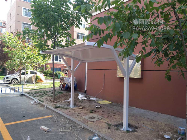 淄博桓台小车棚