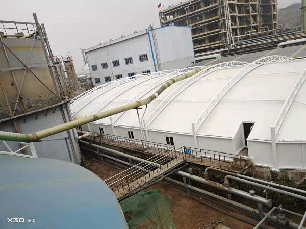 沂水昆达生物污水池加盖